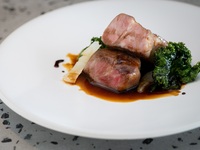 [Il Ortolana] Charcoal-grilled Itoshima pork + buffet (adults)