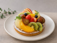 ◇お食事のご予約と一緒にご注文ください◇バースデイ＆アニバーサリーケーキ【6号18㎝】フルーツタルト