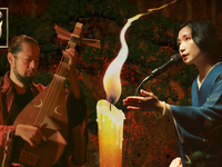 ◆ Early Bird Discount ◆ [8/14 (Fri)] “MOMOKAWAROH –Tokyo Underground Arts Society–” Night of Japanese ghost stories (Kaidan) –A Night of Horror Featuring a Ghost Storyteller, Biwa Lute Priest, and DJ–