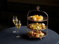 【イブニングハイティー 9/1-11/5】Bubbles ＆ Bites ザ・ペニンシュラ シャンパン  ドゥーツ 1杯付き