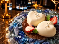 【記念日C～MOON LIGHT～】 月夜に想いを伝える特別記念日コース”ハートのフロマージュ" +乾杯カクテル付き