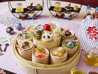 【ディナーをお得に☆日付限定プラン8/10～8/14】乾杯ドリンク付　夏祭りチャイニーズアフタヌーンティー