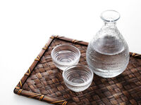 Basic Sake Tasting Flight — 6 Sake Omakase, Dinner Add-On (new glass each pour)