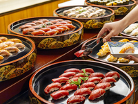 【9.10月第4土日限定】寿司ビュッフェと和食ランチ御膳～小学生以下～