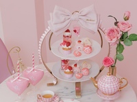 🎀Re❤︎Amour×Kitty Sweets Collaboration Afternoon Tea🎀 通常テーブル席