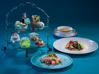 【Weekday Dinner】 Around the Sea Afternoon Tea ~ Toba Aquarium × Sheraton Miyako Hotel Osaka ~ Dinner with desserts + one drink including a toast sparkling wine (Sept 1–Oct 31, weekdays only)