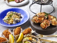 9月～■牡蠣フルコース(飲み放題付き)■＜牡蠣を贅沢に味わう＞¥7000（税込）