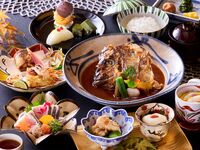 秋の味覚と旬の地魚御膳