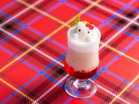 スイーツビュッフェ「HELLO KITTY Autumn Picnic」限定 スペシャルドリンク「ハローキティのフルーツミルクティー」