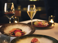 Arva Christmas Lunch Course＋Window＋Glass Aman Champagne