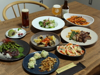平日、周六周日及节假日均可！大份量套餐4,000日元【夏日宴席套餐】，共10道菜