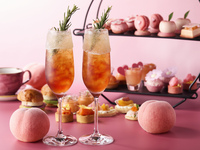 Time Sale 平日25%OFF! [オンライン料金] ピーチアフタヌーンティー+スペシャルドリンク 6,975円