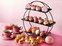 Time Sale Sat,Sun&Hol 20％OFF! [Online Price] Peach Afternoon Tea 6,800 yen