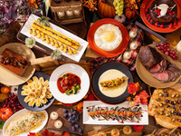 【9･10月｜平日ランチ】開業記念フェア ～秋の味覚 収穫ブッフェ～