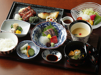 Charcoal-grilled set