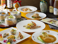【ランチタイム・レストラン席】星扇コース（9/1～）