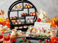 [Strawberry × Chestnut, Purple Sweet Potato, Pumpkin] Strawberry & Autumn Harvest Afternoon Tea + Flower plate trending on SNS + guaranteed window seat (available only on weeknights)