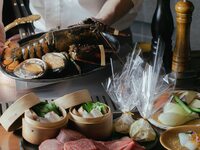 【DINNER】新鮮な鮑など豪華食材をご堪能いただける ミディアムレアコース　全10品