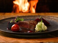 ランチコース【ファイヤーストーム】薪火で仕上げた鹿児島産黒毛和牛フィレを堪能するコース 全6品