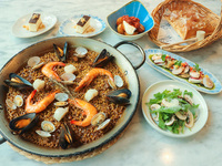 [Lunch] BARCELONA SET 6 dishes ¥3,800