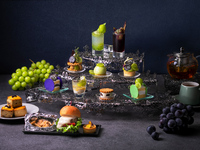 [With fireworks viewing area / Adults & elementary school students] Afternoon tea