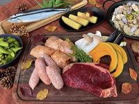 【秋の贅沢BBQコース】人気の定番肉×秋刀魚・木ノ子など秋の味覚が楽しめる期間限定プラン！(9/14～)