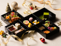 5-tiered afternoon tea “Winter Kyoto KASANE” + sparkling wine (December 2026–February)