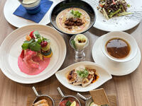 【10月24日　東京湾お台場花火プラン　17時入店】シェフズセレクト全7品＋乾杯スパーク付き（席指定不可）