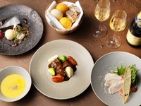 【前日までの要予約】季節の恵みを味わうオリジナルディナーコース 全5品