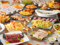 【9/19～21、10/24、25】《スパークリングワイン付Web割》本鮪食べ放題！秋の味覚を嗜む彩りおばんざいランチビュッフェ