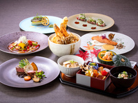☆HP予約限定プラン　9/3～11/4【平日】ダブルメインのプリフィクスランチコースにワンドリンクが付いて¥4,900！　