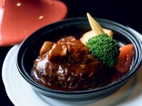 お子様Aコース特選牛ハンバーグ【￥5,500‐】　