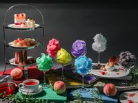 【TEA TIME】アフタヌーンティーセット　コットンキャンディー付き＜土日祝＞