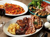 【C-mo曜日限定5,500円　肉盛り大皿飲み放題コース　「CHIANTI-キャンティ-」】ビール付きプラン