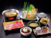 松茸しゃぶしゃぶ御膳（ごぜん）