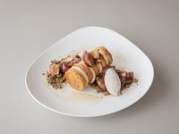 [Seasonal mille-feuille & drink combo]
