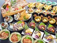 9.10月秋のおまかせコース（魚釣りポイント3pt付き）