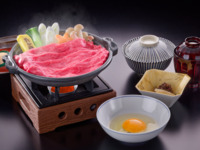 <Matsutake Sukiyaki Gozen set> 