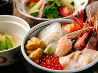 《ランチ》函館海鮮丼御膳