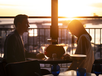 【Christmas Dinner】-17時台限定Sunset Dinner-  The Christmas｜サンセットビュー確約席で楽しむクリスマスルコース全7品