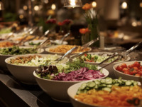 【DINNER】Half Buffet / Adults (13 years and up)