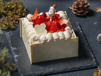 【2026 Christmas】 Brown Sugar Strawberry Shortcake, 11 cm