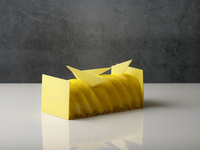 Yuzu and Vanilla Buche de noel 20cm