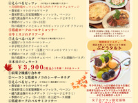 【9月1日～】秋の女子会プラン（￥3,900税込：全6品）【2H飲み放題付】 