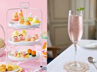 9月限定【土日祝】桃とメロンづくしのバカンス・アフタヌーンティー（2時間カフェフリー6/24～）
