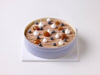 Blueberry Chestnut Cheesecake