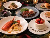 [Early-bird exclusive | 20% OFF] The Premium Christmas | Guaranteed ocean view; indulge in a luxurious 7-course premium menu featuring Maine lobster as the main dish and a whole cake for dessert.