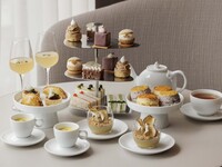 【9/16-10/23  Weekday 】Sweet Potato and Chestnut Afternoon Tea + A Glass of Veuve Clicquot Yellow Label  
