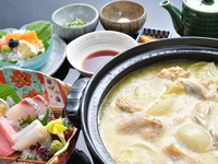 【早期予約特典付き】忘年会プラン＋水たき会席（飲み放題付き）