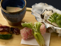 迷你怀石料理【匠】～时令高级食材与长期饲养的神户牛之简约套餐～